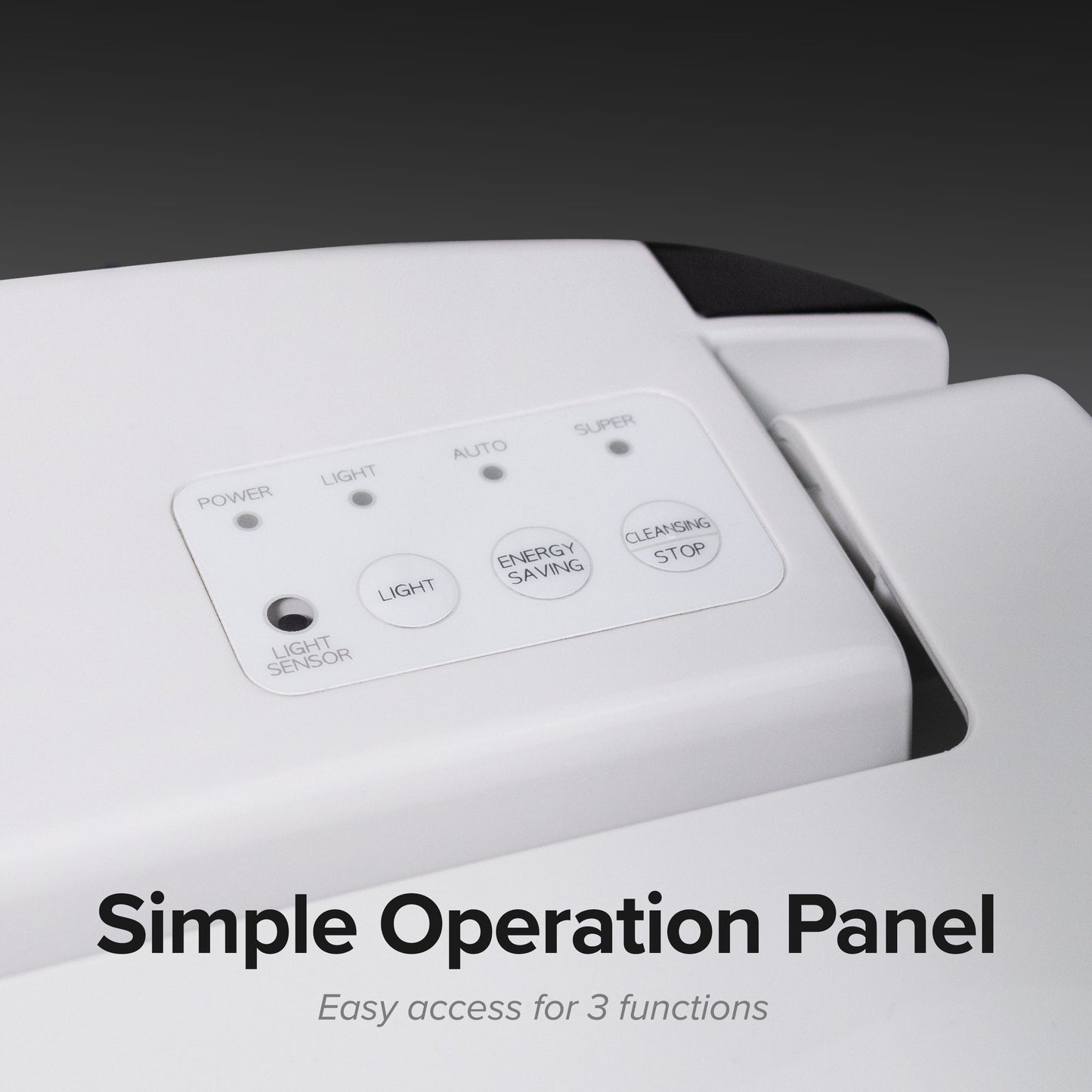 SB-2400 Electric Smart Bidet Seat with Advanced Features