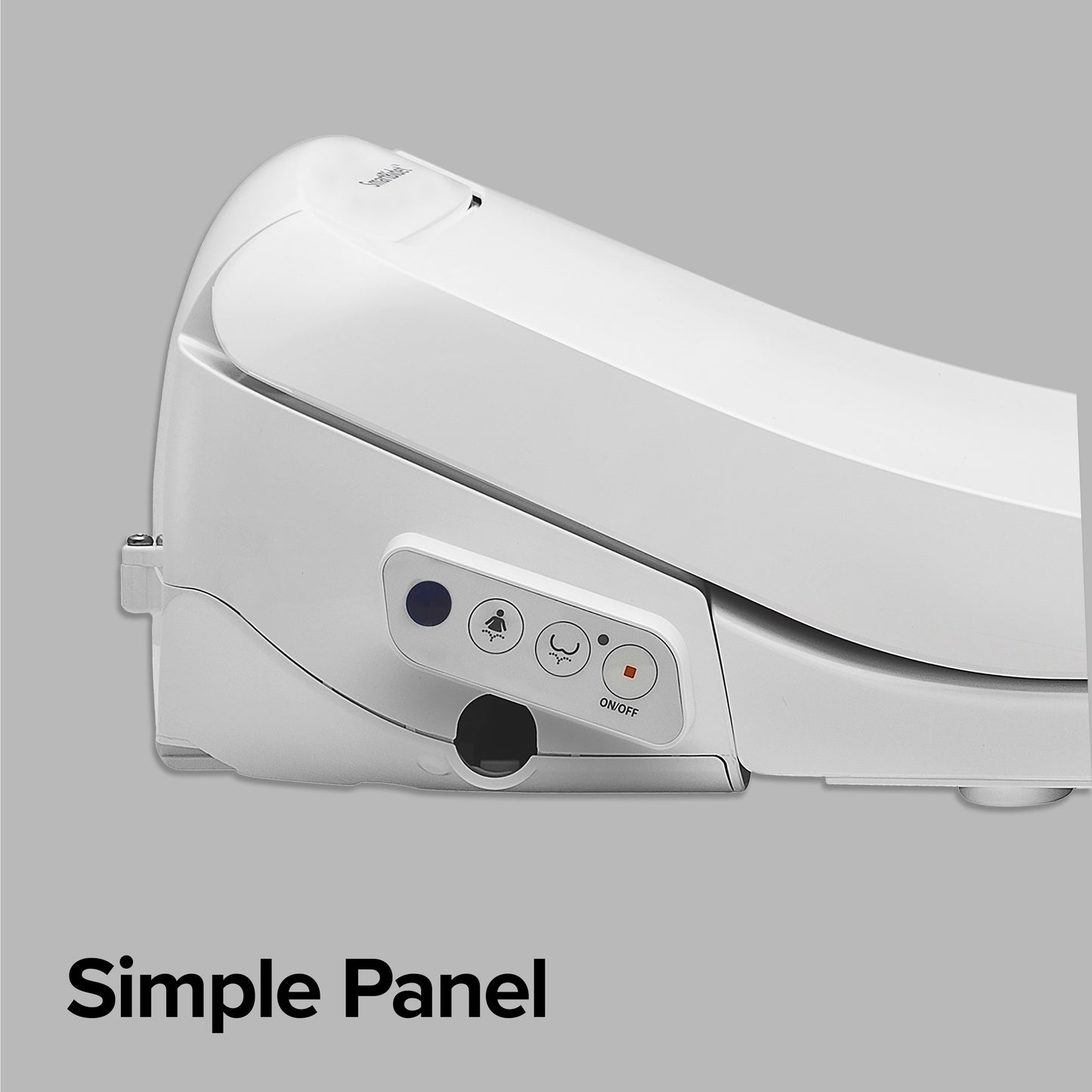 SB-100R Electric Smart Bidet Seat with Remote, Heated Water & Seat