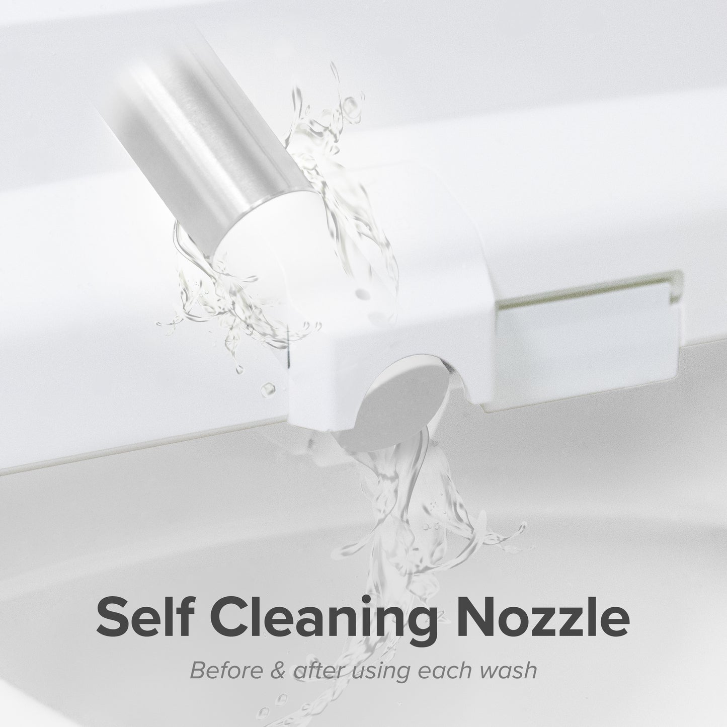 SB-2600 Electric Smart Bidet Seat with Unlimited Warm Water & Dryer