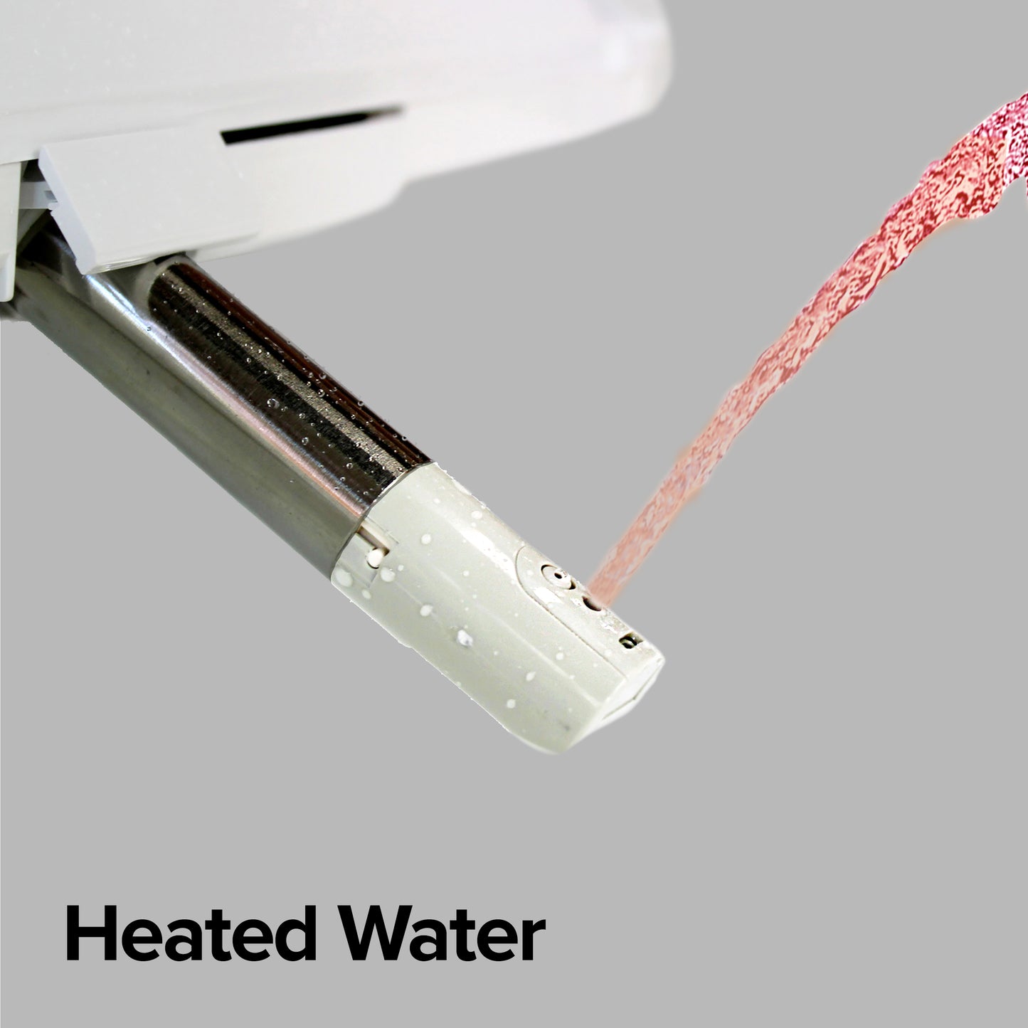 SB-100R Electric Smart Bidet Seat with Remote, Heated Water & Seat