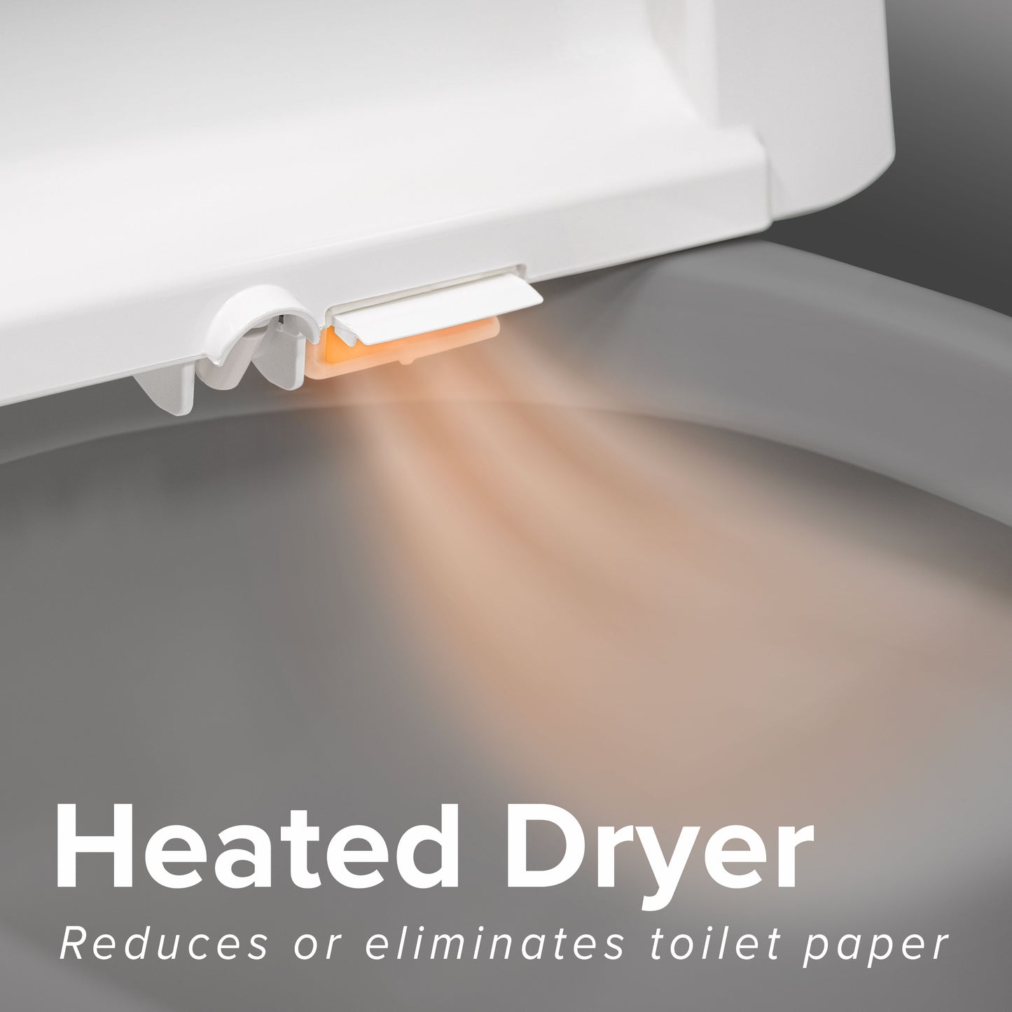 SB-2000 Electric Smart Bidet Seat with Dryer & Control Panel