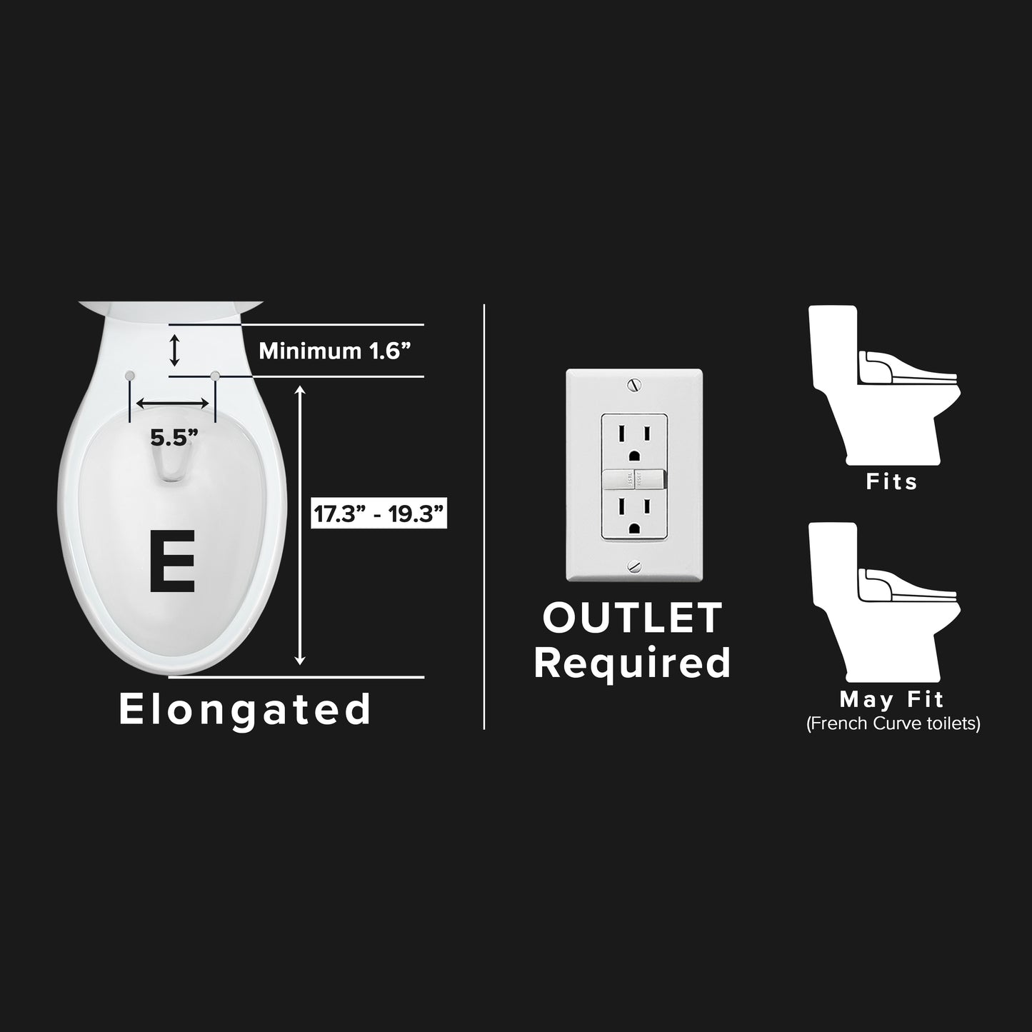 SB-2400 Electric Smart Bidet Seat with Advanced Features