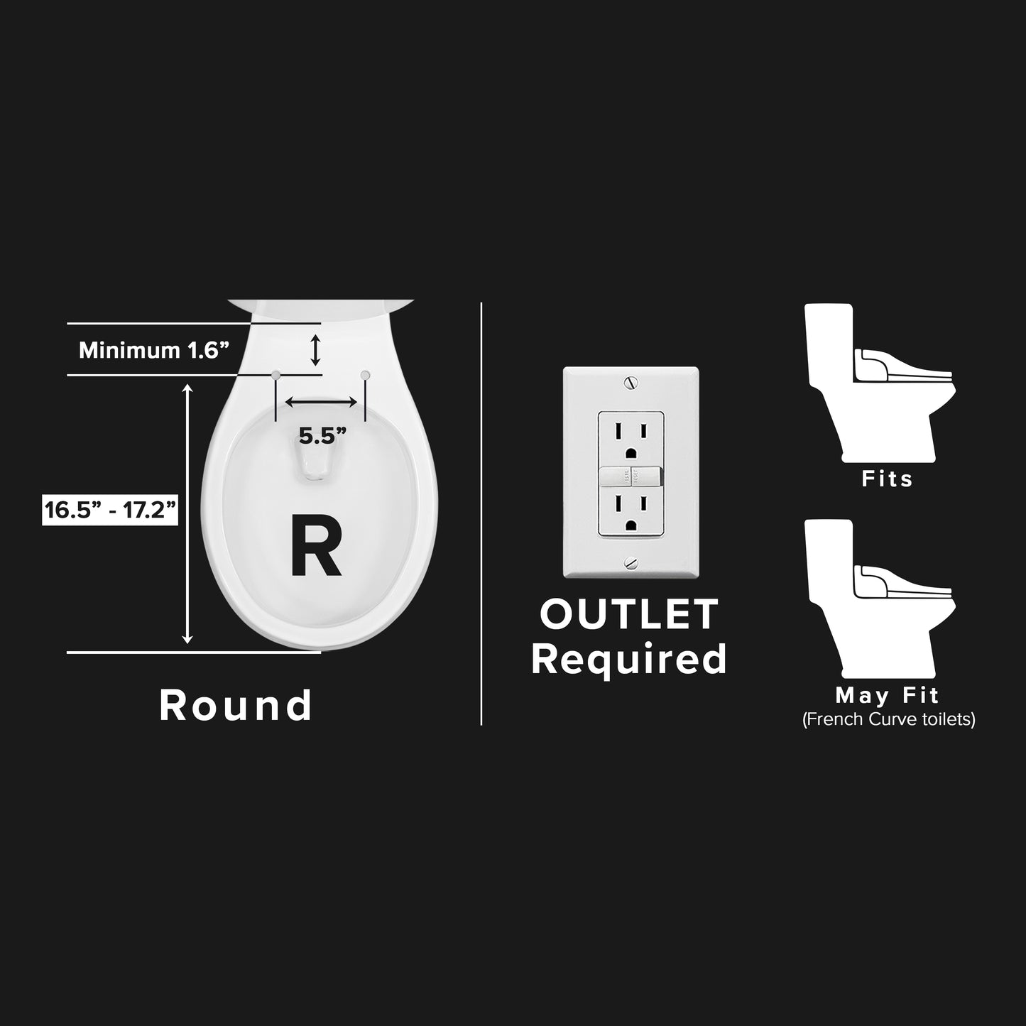 SB-2400 Electric Smart Bidet Seat with Advanced Features