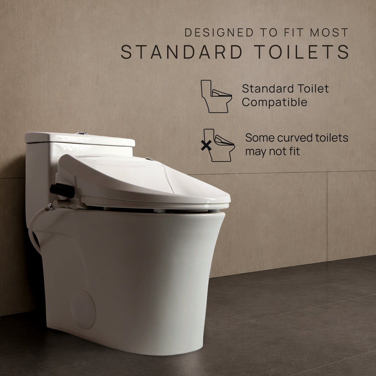 SB-1000 Electric Smart Bidet™ Seat with Dryer, Remote & Heated Seat
