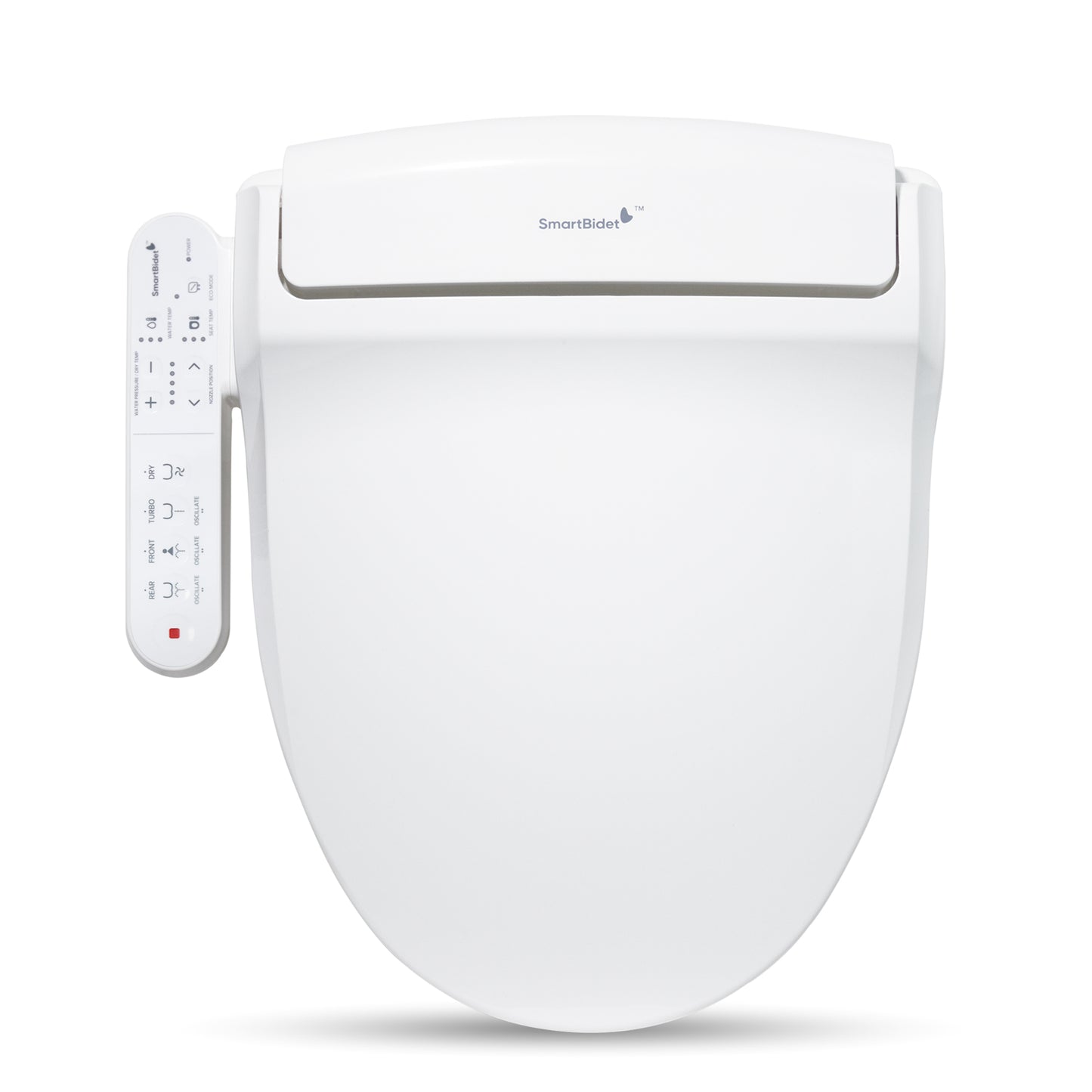 SB-2000 Electric Smart Bidet Seat with Dryer & Control Panel
