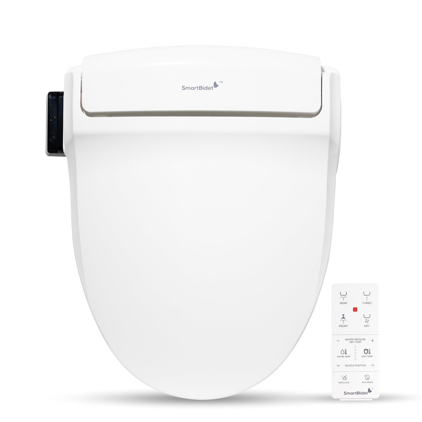 SB-1000 Electric Bidet Seat with Dryer, Remote & Heated Seat